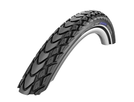 Cubierta SCHWALBE Marathon Mondial 700X40C Raceguard Hs428 Lite Perf.Endur. Rig. Neg (Verde)