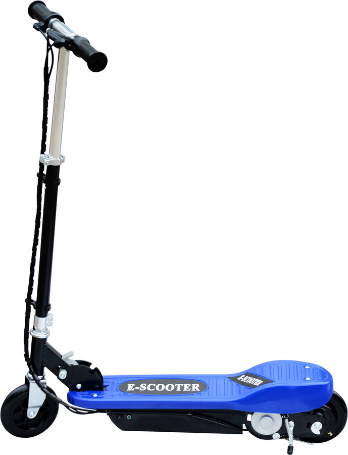 Homcom Patinete Plegable para niños y adolescentes de +7 años velocidad 10 kmh scooter con manillar autonomía 15 12kmh tipo 81.5x37x96cm