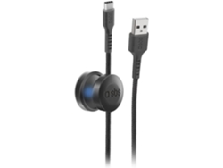 Cable de Carga SBS Temag USB Type-C Negro