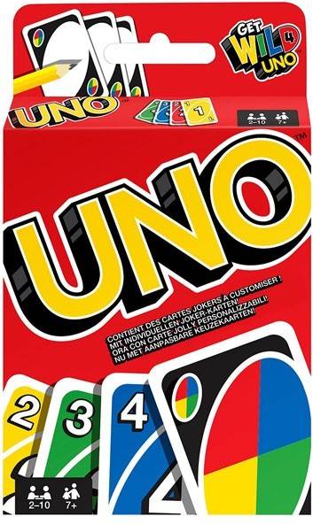 Juego de Cartas Uno MATTEL Wild