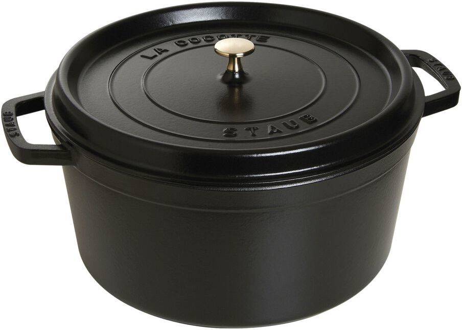 Staub Asadorcocotte De hierro fundido redondo 34 cm 126 l cocotte