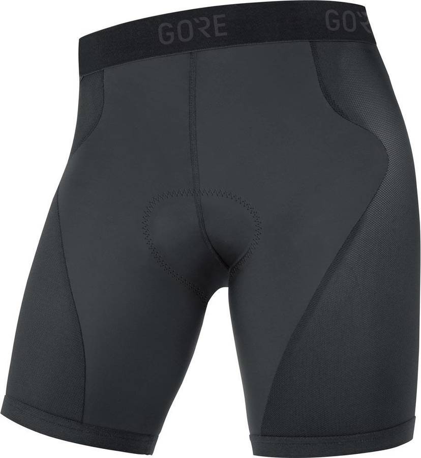 Ropa interior para Hombre GORE WEAR C3 Liner Tights+ Negro para Ciclismo (S)