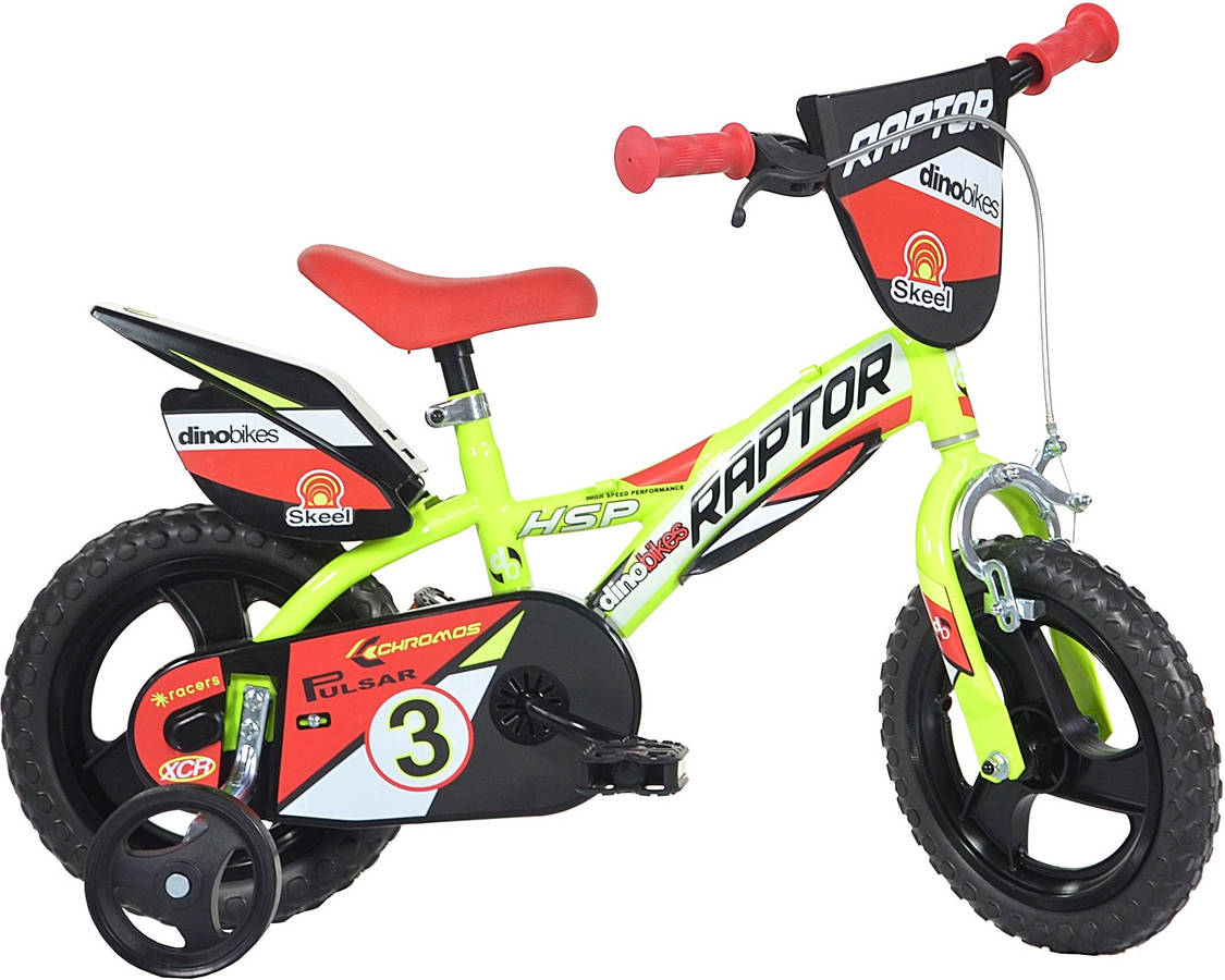 Bicicleta DINO BIKES Raptor (Edad Minima: 3 años - 12")