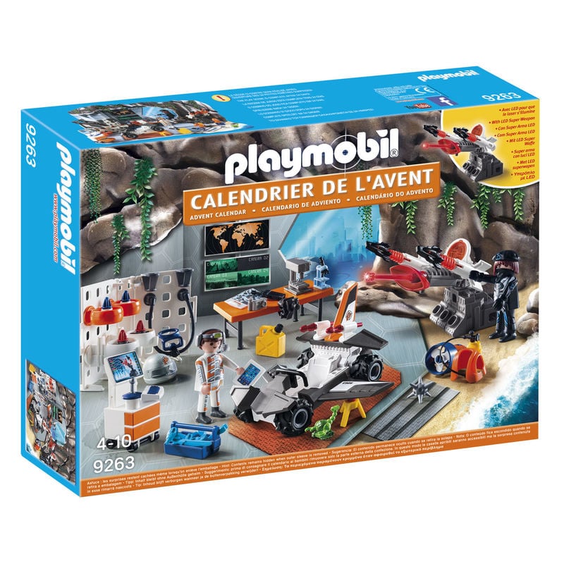 PLAYMOBIL Figures: Calendario de Adviento - Agentes - 9263