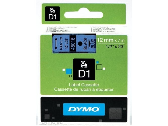 Cinta Laminada DYMO S0720560 Negro