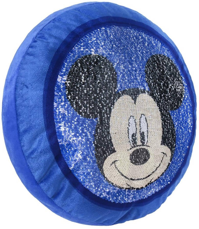 Cojín MICKEY MOUSE (Azul - Poliéster - 30 x 30 x 10 cm)