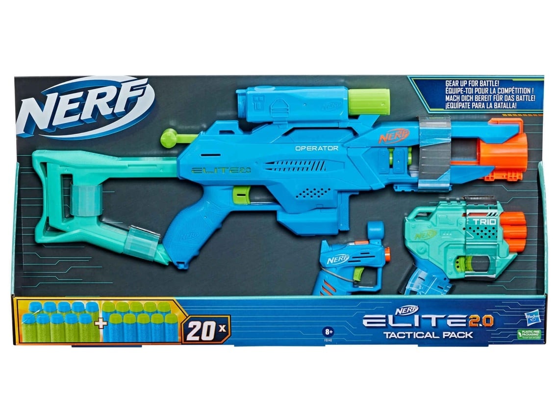 NERF Elite 2.0 Kit Tatico Edad Minima Recomendada 8 anos Worten.es