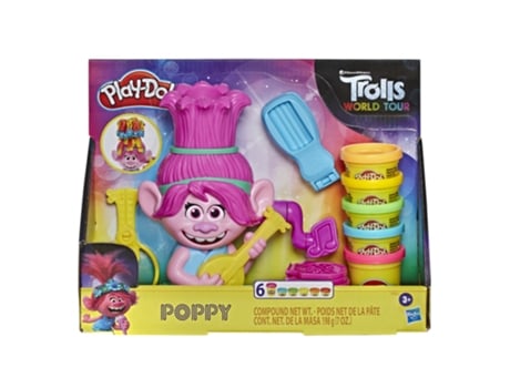 Plastilina Hasbro Trolls poppy edad minima 3 años