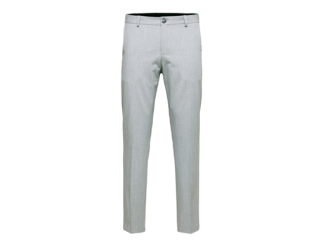 Pantalones SELECTED Hombre (98 - Gris)