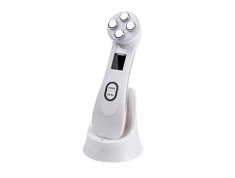 Dispositivo de ultrasonido Facial tratamiento del acné tratamiento Facial antiacné con luz azul Dispositivo de masaje Facial de fotones Led BISBISO...