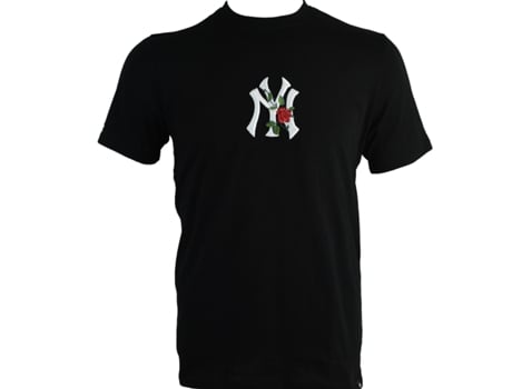 Camiseta 47 BRAND Hombre (Algodón - Negro - S)