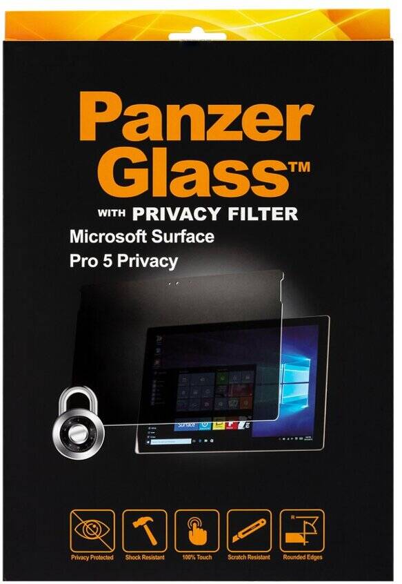 Protector de Pantalla Tablet PANZERGLASS P6251 (Microsoft Surface Pro - 12.3'' - Cristal Templado)