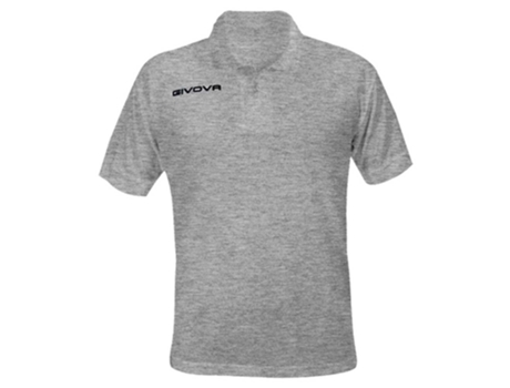 Polo de Hombre para Fútbol GIVOVA Summer Gris (4XL)