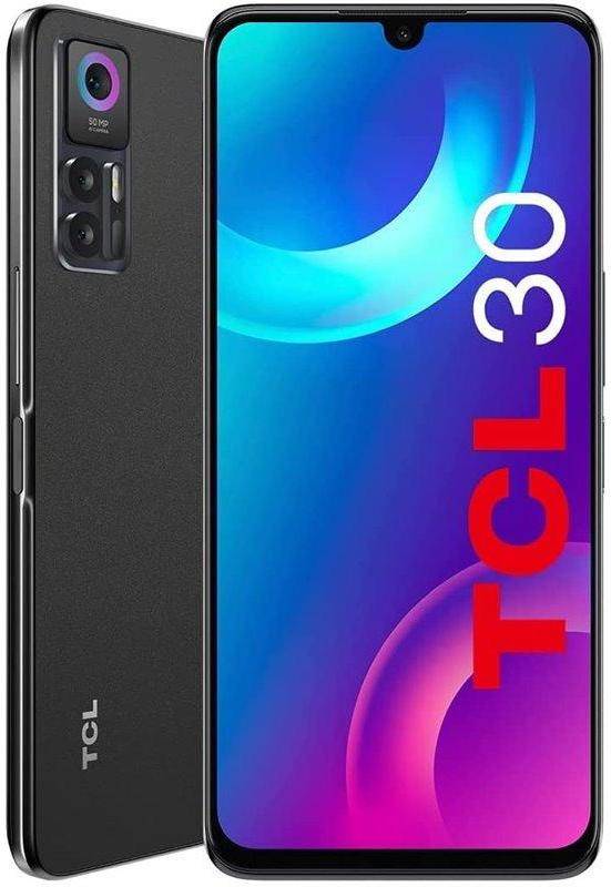 Smartphone TCL 30 (6.7'' - 4 GB - 64 GB - Negro)