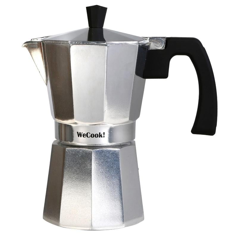 Wecook cafetera aluminio tradicional paola 1 taza 40101