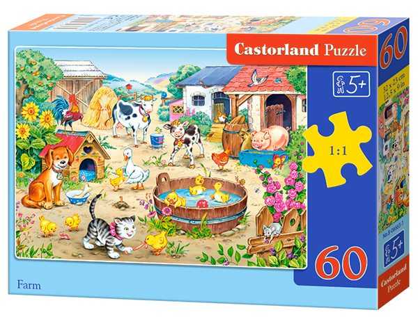 Puzzle CASTORLAND Farm (60 Piezas)