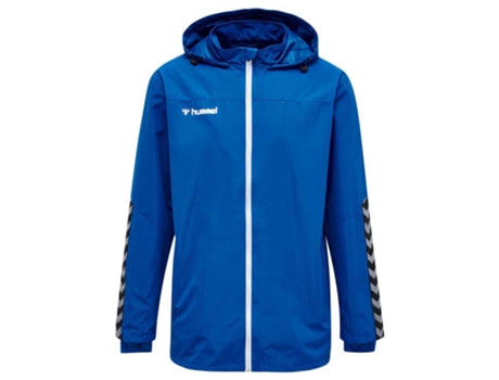 Abrigo para Hombre HUMMEL Authentic All Weather Azul para Fútbol (128 cm)