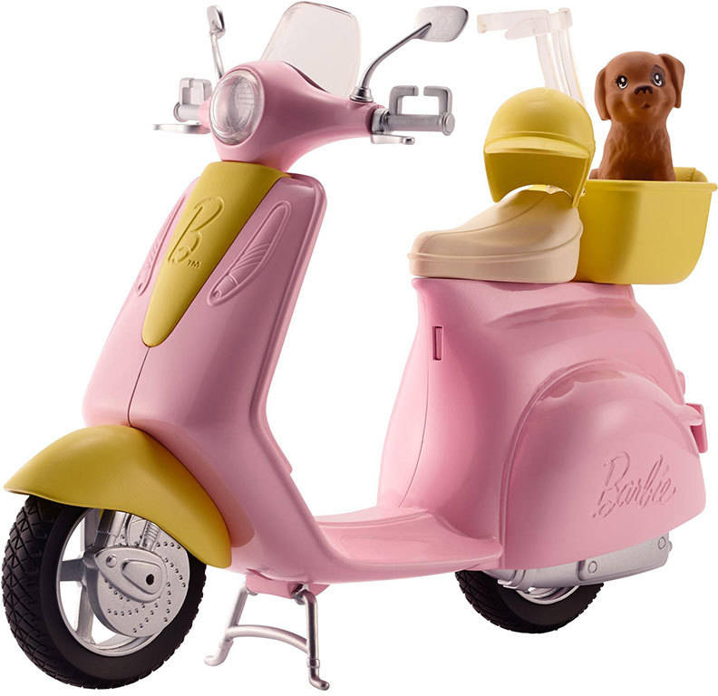 BARBIE Scooter (Edad Mínima: 3 Años - 29,5 x 10 x 24 cm)