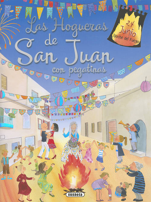 Libro Las Hogueras De San Juan En Pegatinas de Vários Autores (Español)