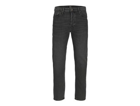 Pantalones de Vaquero de Hombre JACK JONES Erik Cooper Poliéster Negro (32/34)