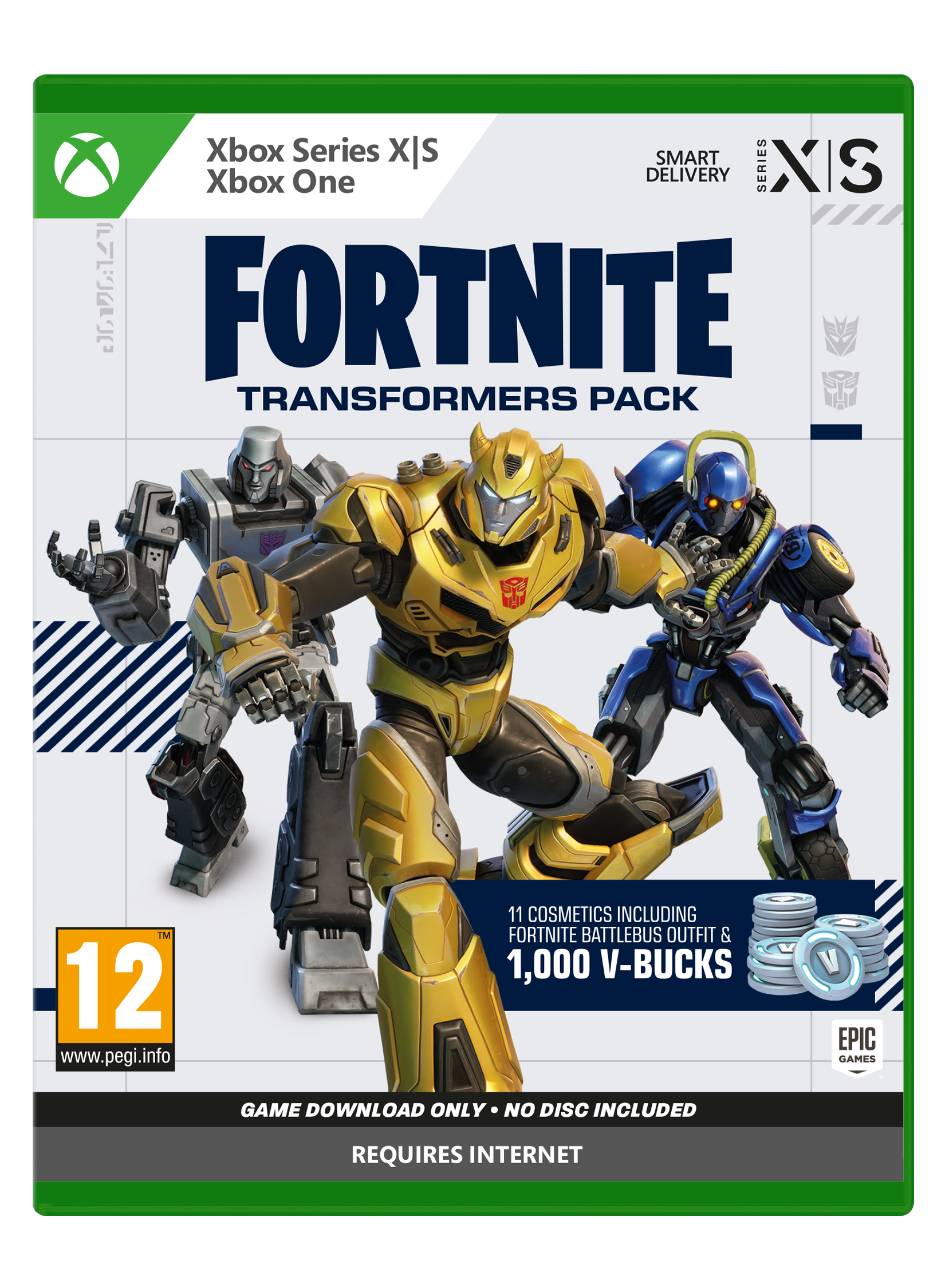 Juego Xbox Series X Fortnite - Transformers Pack (Código de Descarga en la Caja)