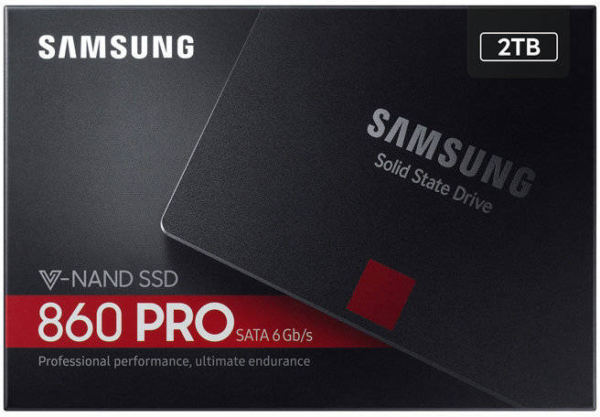 Disco SSD Externo SAMSUNG 2TB SATA 3 Serie 860 Pro (2 TB - SATA - 560 MB/s)