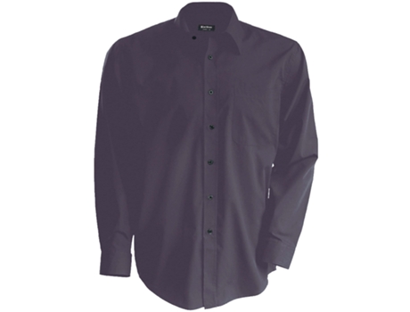 Camisa KARIBAN Hombre (3XL - Negro)