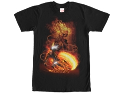 Camiseta de Hombre SUPERHEROMARVEL Collage Ghost Rider Algodón (S)