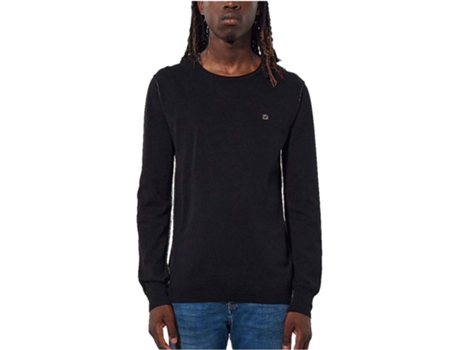 Sudadera KAPORAL Algodón Orgánico Hombre (S - Negro)