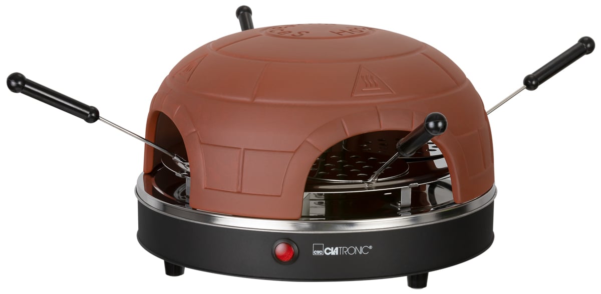 Forno de Mini Pizzas CLATRONIC PO 3681 (Capacidad 4 personas L - 1100 W)