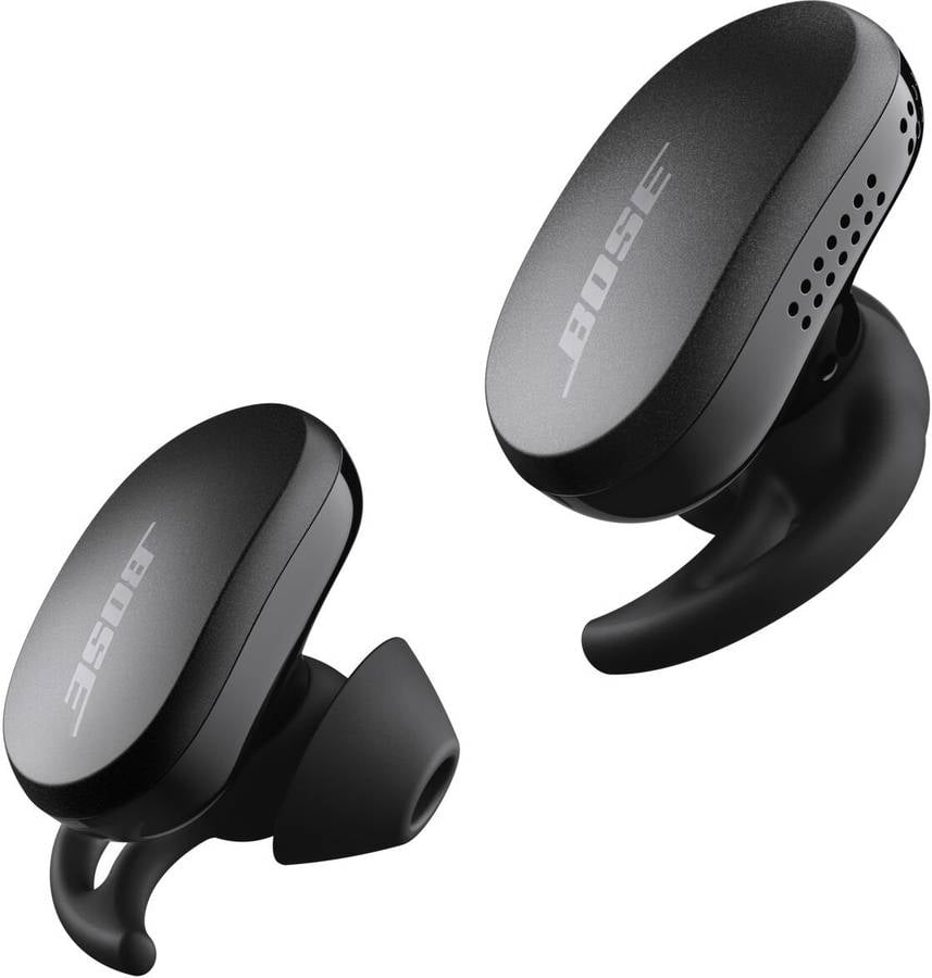 Auriculares Bluetooth True Wireless BOSE Quietcomfort (In Ear - Micrófono - Negro)