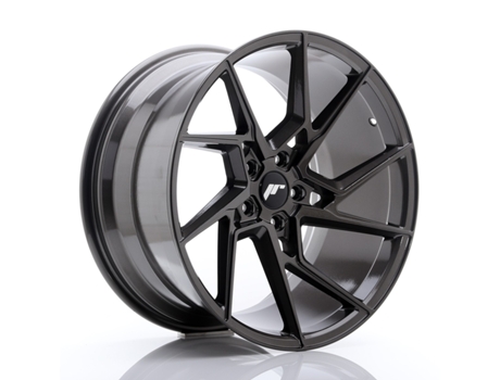 Llanta Japan Racing Jr33 20X10,5 Et 30 5X120 Cb 72,6 Gris Pulido