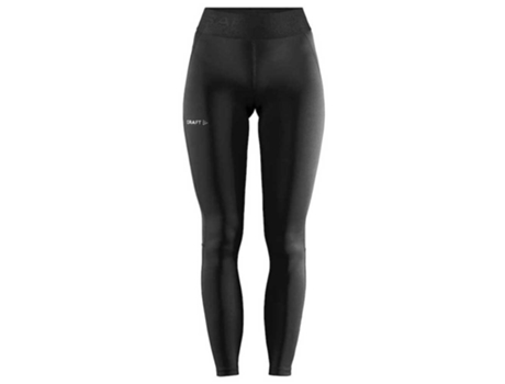 Pantalones Ajustados para Mujer CRAFT Malla Core Essence Negro para Corrida (M)