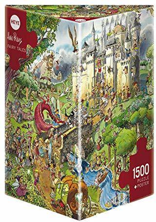 Puzzle HEYE Triangular Fairy Tales Prades Puzzles (Edad Mínima: 4)