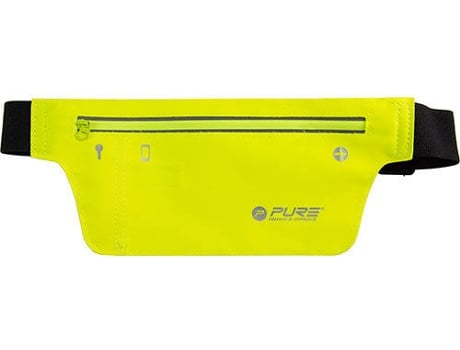 Funda de Cinturón Para Smartphone PURE2IMPROVE (Amarillo, Negro-TU)