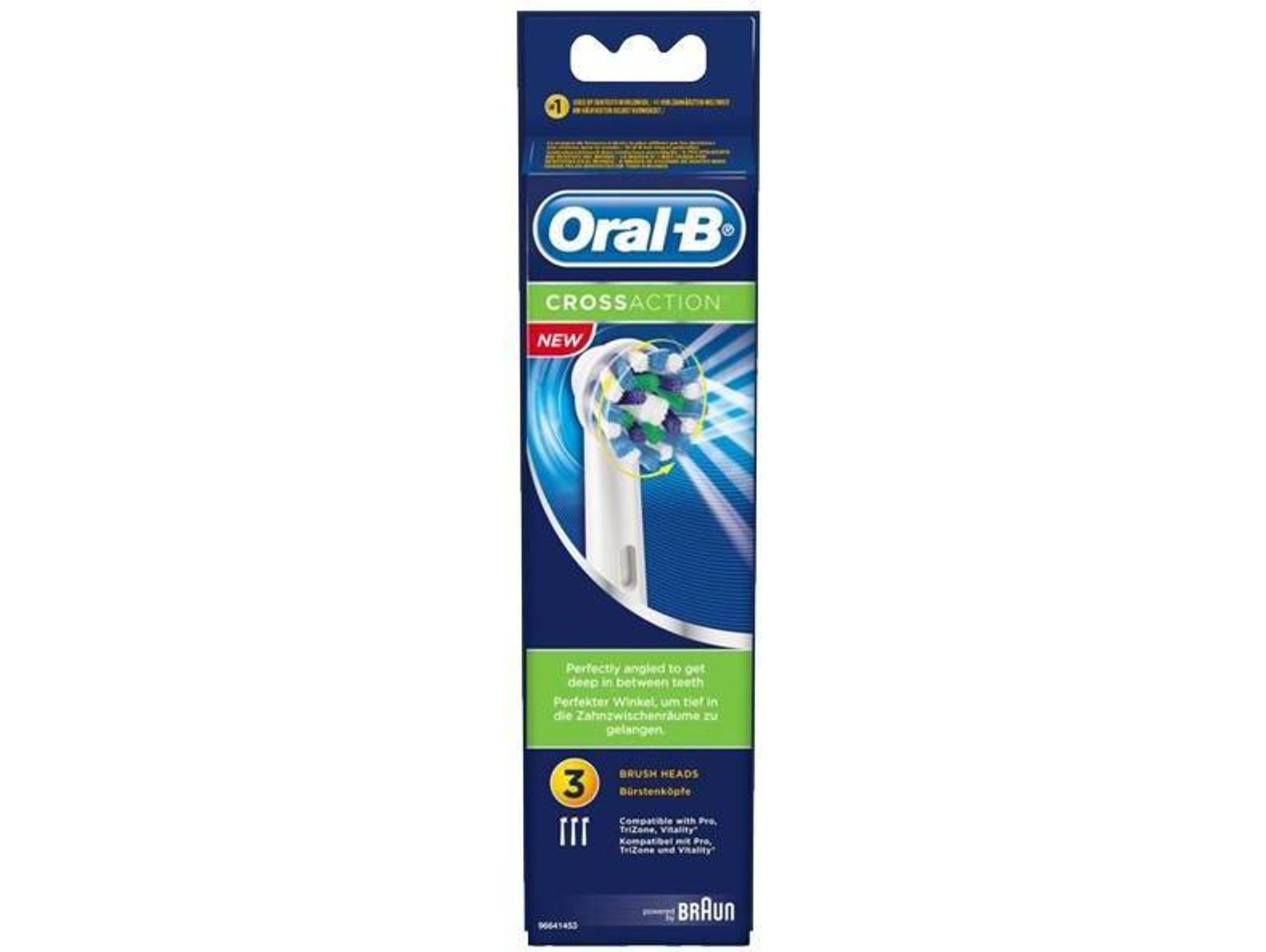 Recambio Cepillo ORAL-B Cross Action EB50-3 (3 Un)