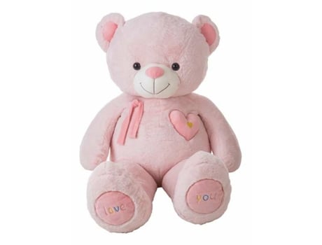 Peluche Valentin Rosa Oso 115 cm