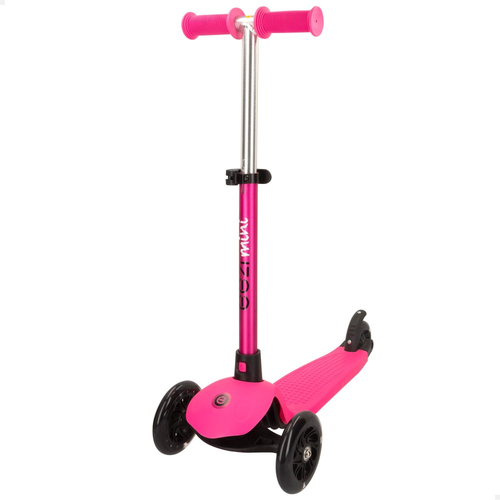 Patinete Eléctrico EEZI (62.5x26x61 cm - Alumínio - Rosa)