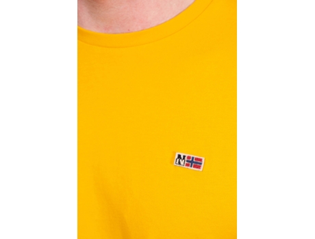 Camiseta de Hombre NAPAPIJRI Amarillo (2XL)