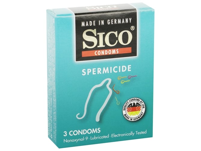 Preservativos SICO con Espermicida (3 un)