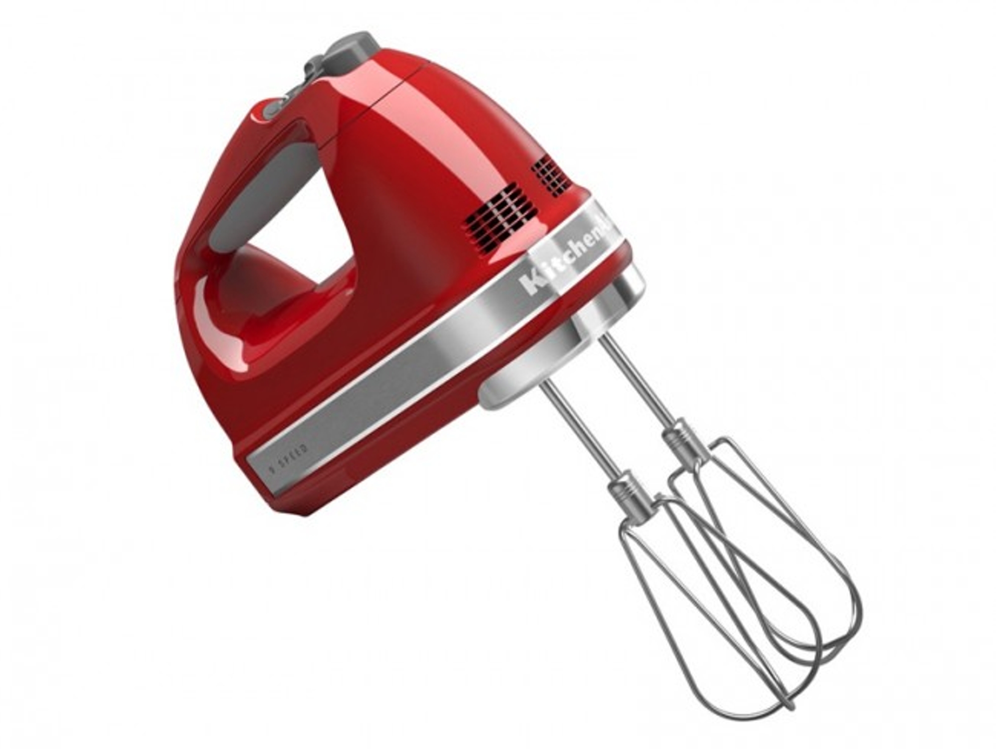 Batidora amasadora KITCHENAID 5KHM9212 Rojo (9 velocidades - 85W)