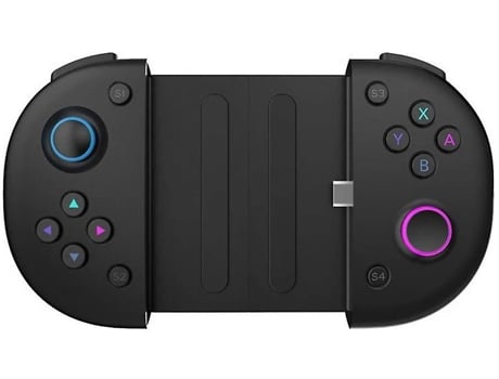 Controlador de juegos inalámbrico Chronus telescópico para sistema Android Controlador de juegos de gamepad móvil con joystick extensible e interfa...