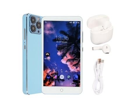 Reproductor MP4 Bluetooth YIZHOOD MP02 5.0Inch 8G ROM 128G RAM (Azul)