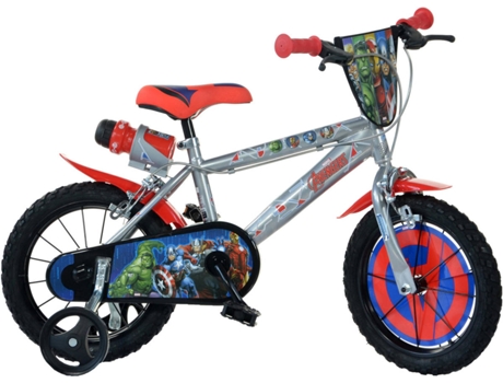 Bicicleta MARVEL AVENGERS Gris (Edad Minima: 4 años - 14")