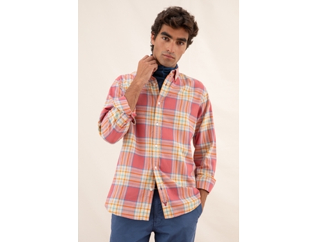 Camisa de Hombre THROTTLEMAN Algodón Multicolor (M)