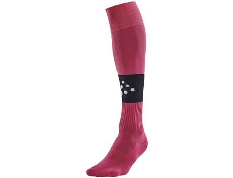 Calcetines para Hombre CRAFT Squad Contrast Rosa para Fútbol (EU 34 - 36)