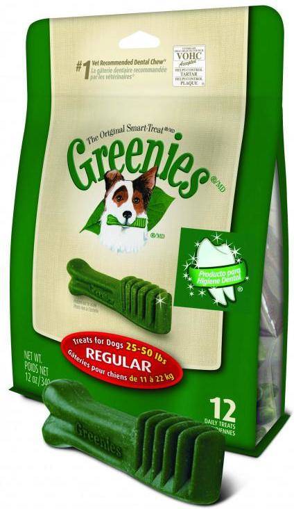 Snacks para Perros GREENIES Regular (12 Un - 340g)