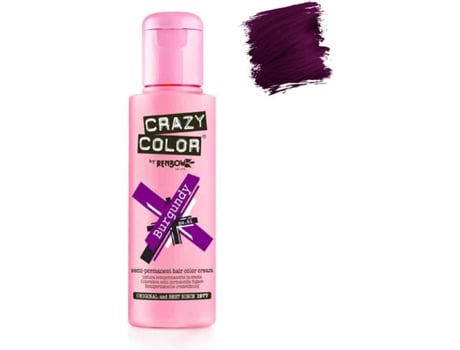 Comprar en oferta Crazy Color Semi-Permanent Hair Color Cream - Burgundy (100 ml)