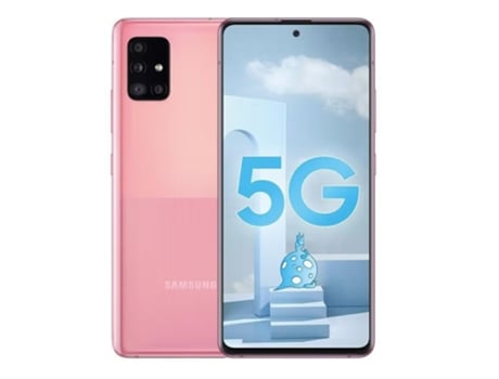 Smartphone SAMSUNG Galaxy A51 A516B 5G Duplo SIM 6/128 GB - Rosa