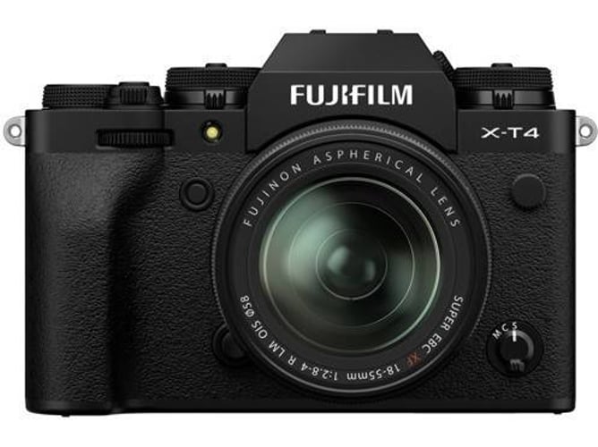 Kit Máquina Fotográfica FUJIFILM X-T4 + 18-55 mm (APS-C)